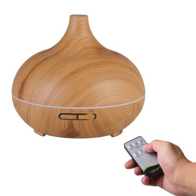 China Household 500ml mini aroma diffuser desktop humidifier with 6 led colors and remote control for yoga, office, spa etc. for sale