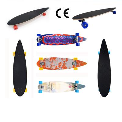 China Youth Long Wood Skateboard, Child Maple Skateboard, Adult Long Maple Wood Skateboard for sale