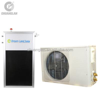 China Wall Mounted Flat Panel Outdoor Type Air Conditioner Hotel Unit Solar Power Source for sale