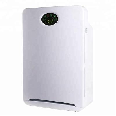 China Automatic humidifier air quality control with order senor and indicator air purifier PM2.5 fresh air negative ions for sale