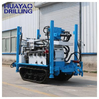 China Homemade Water Well Rig Best Quality HZ-160L Rock Drill Rig Water Wells Drilling Rig With Air Compressor In Russia for sale