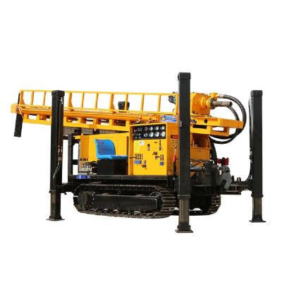 China HZ-360L hydraulic motor workshop machinery repairs drive pneumatic rotary water well drilling rigs with compressor for sale for sale