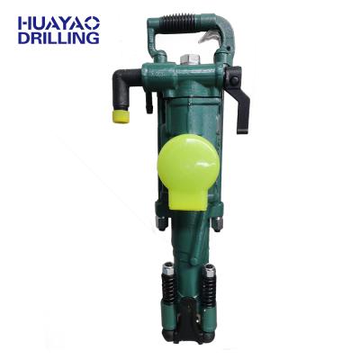 China YT28 Rock Drill Pneumatic Jack Hammer Air Leg Pneumatic Portable Drill Machine with FT160BD Oiler for YT28 Mine for sale