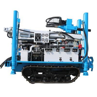 China HZ-160L portable deep well water drilling rig 600m plastic depth 280m machinery repair shops for wholesales for sale