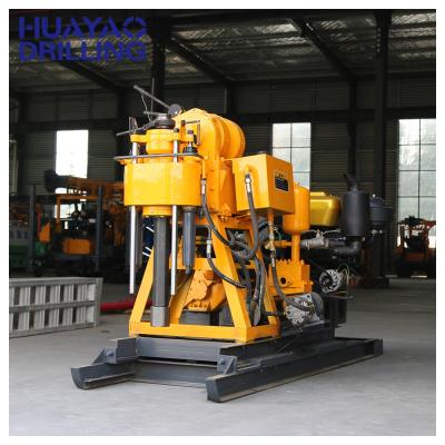 China Portable small hole well construction material stores mini well drilling rig prices shallow good drilling rig for sale