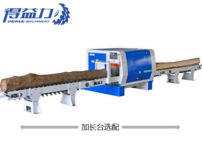 China Multi-blade Horizontal Log Saw Machine Woodworking Machinery Cutting Machine MJ-Y7-400-XB for sale