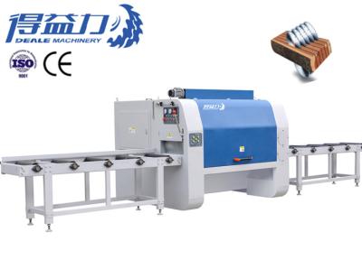 China Horizontal square timber /block /plank multi blade saw machine woodworking machine MJ-F4-350/400/450-330-6D for sale