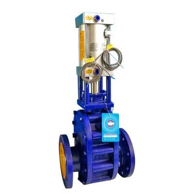 China General Double Gate Pneumatic Ceramic Valve for sale