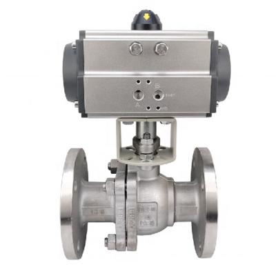 China Portable Electronic Conduits Pneumatic Stainless Steel Ball Valve for sale