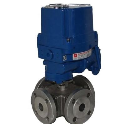 China General 4 Way Explosion Proof Electric Ball Valve for sale