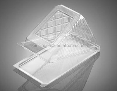 China Disposable Food Wrap Sandwich Wedge Tray for sale