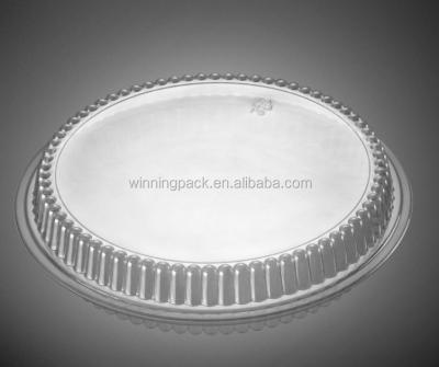 China Another 9 Inch Disposable Plastic Dome Lid For Foil Tray for sale