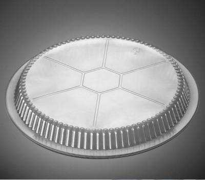 China Other 9 inch plastic dome lid for aluminum foil food container for sale