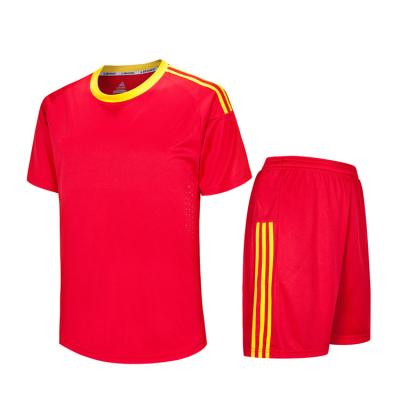 China Breathable Quick Dry Good Quality Worked Football Sets Team Competition Tank Top Training Camp Suits for sale