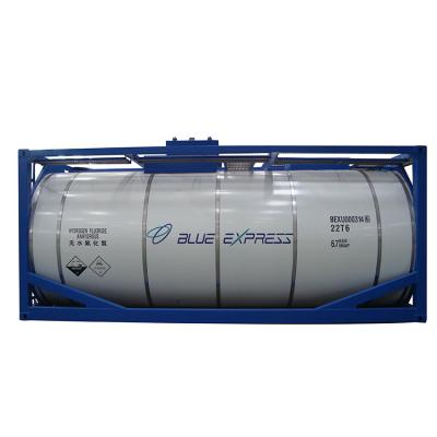 China SA516 Competitive Price 20ft Hot Liquid Transport Fuel Tank Container 40ft for sale