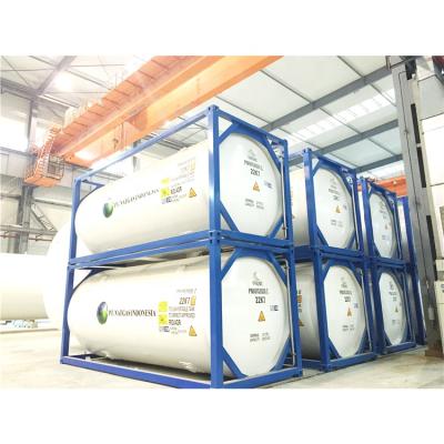 China High Quality Cheap Custom Liquid Helium ISO Tank Cement Container 20 Feet for sale