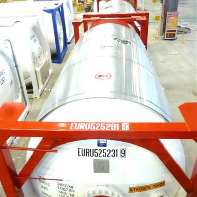 China ISO anmonia T50 best price custom 20 feet tank liquid fuel container 20 feet container 20 feet for sale