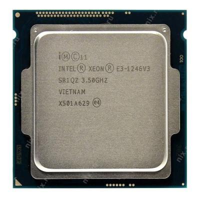 China Desktop FOR Intel Processor E3-1246V3 Socket 1150 SR1QZ Server CPU 8M Cache , 3.50 GHz for sale