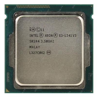 China Desktop FOR Intel Processor E3-1241V3 Socket 1150 Server SR1R4 CPU 8M Cache , 3.50 GHz for sale