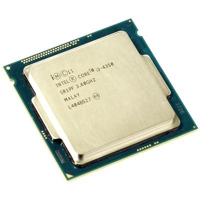 China Desktop FOR New Intel Core i3-4350 CPU CPU Processor (4M Cache, 3.60 GHz) SR1PF LGA1150 for sale