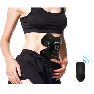 China Ten EMS Muscle Stimulator Wireless Electric Stickers Body Trainer Massage Products With Abdormianl Remote Control Stimulator for sale