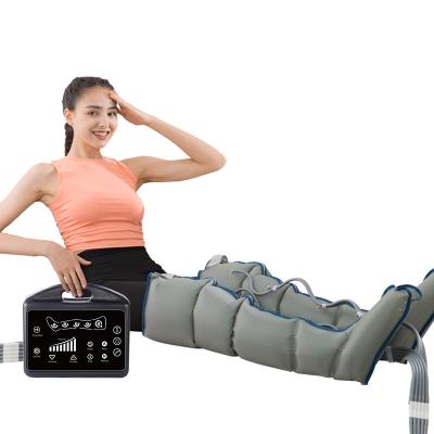 China Customized Portable Air Compression Leg Pressure Relax Lymphatic Massager Boots Recovery Therapy Massager Machine for sale