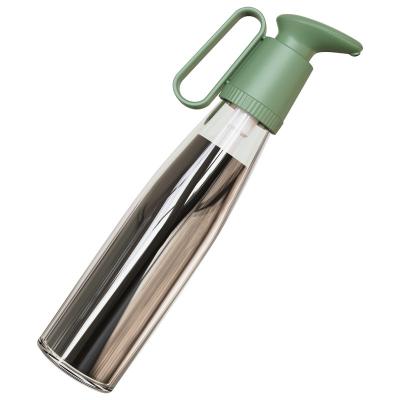 China Non Spill Sauce Dispenser Pump With Pressure And Handle For Kitchen Use for sale