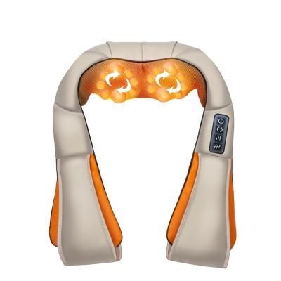 China Body Shiatsu Neck Shoulder Massager for Back with Heat Function, Electric Massage with 3 Speed ​​Settings, Heat Deep Kneading for sale