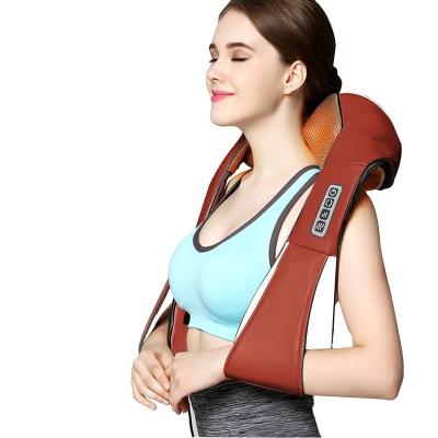 China New Obestec Neck Body Shiatsu Electric Neck Massager Massager Machine With Heating Function for sale