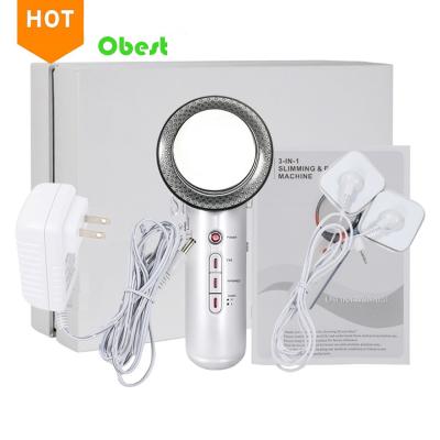 China Weight Loss Ultrasound Cavitation EMS Body Slimming Massager Weight Loss Anti Cellulite Burner Galvanic Infrared Therapy Ultrasonic Wave for sale