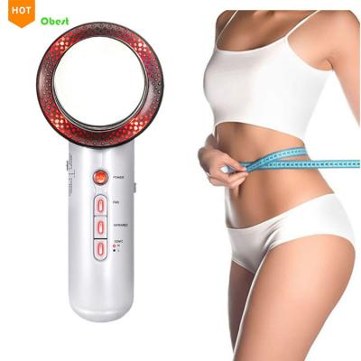 China Weight Loss Portable 3 in 1 Body Slimming Massager Sonic Burn Fat Machine EMS Beauty Machine for Body Training and Weight Loss for sale