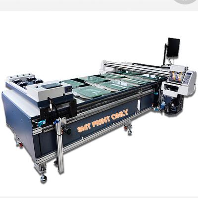 China Nice Fabric Quality Direct To Garment Flatbed Printer For Cloth Fabric Textile Cotton T-shirt Chiffon Printing for sale