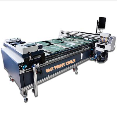 China Fabric Fast Speed ​​Industrial Flatbed Inkjet Printer with Screen Function for Company Sport Team T-shirt Promotional Printing for sale