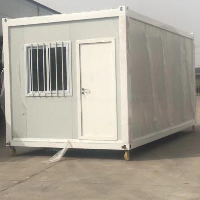 China portable prefab house fireproof tiny parking container dropshipping for sale