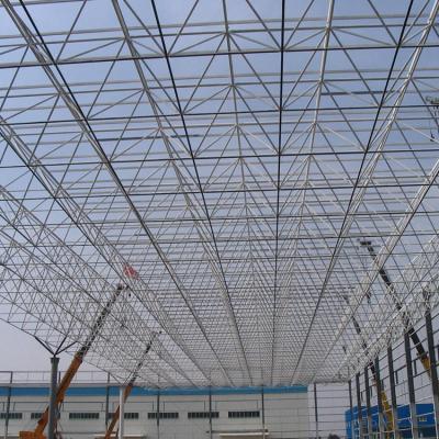 China House Factory Price Space Steel Frame Structures Fabricated Steel Workshop Building By Steel Grid Structure for sale