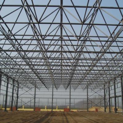 China Steel Fabricated House Made In China Steel Grid Frame Steel Structure Roof Space Frame for sale