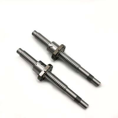 China CNC Machine High Precision Linear Actuator Motion Ball Screw SFU2505-1500mm With BK20BF20 Spindle Nut End Machined for sale