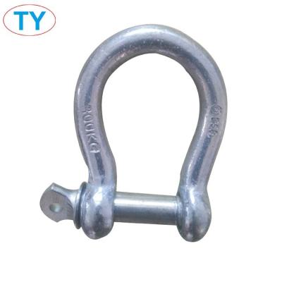 China High Tensile Safety Anchor Bow Shackle With High Quality for sale