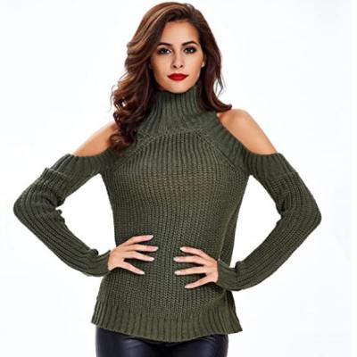 China FYB Wholesale Fashion Anti-pilling New Design Women Crew Neck Long Sleeve Chill Casual Stylish Knitting Pullovers Sweater for sale