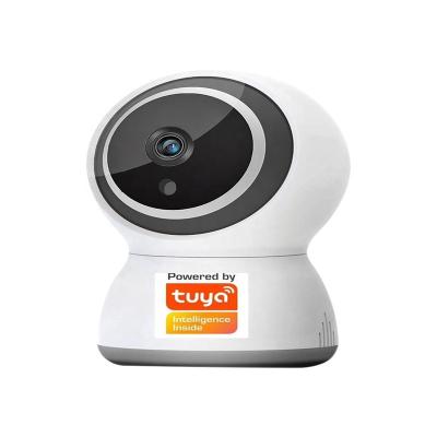 China Tuya WiFi Siren Camera Lifetime Built-in Motion Indoor Automobile Full HD IR PTZ 1080P Tracking Security Surveillance Google Home for sale