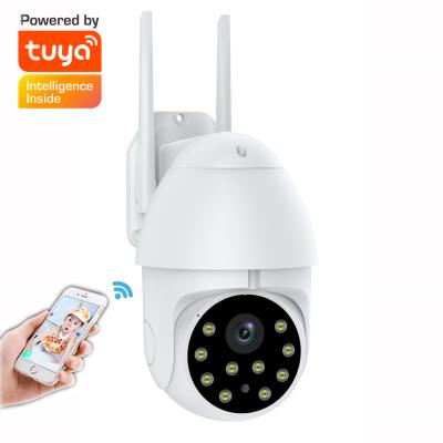 China NIGHT VISION 3MP HD Wifi IP Camera Tuya Security Camera 1080P Street PTZ Auto Tracking Wireless AI Outdoor Camera Detect Surveillance for sale