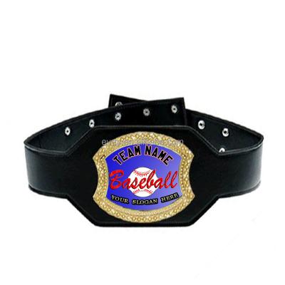 China Custom Championship Belt Die Casts Metal Logo Baseball Tournament Material Custom Champions Belts for sale