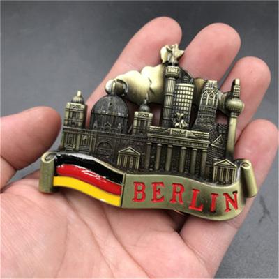 China Shape Germany Berlin Collection German Symbol 3D Epoxy Fridge Magnet for sale