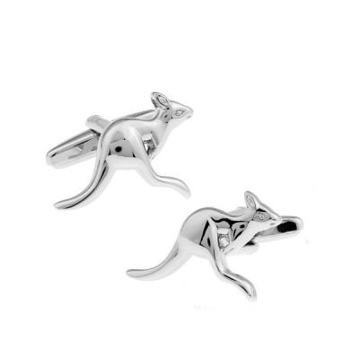 China Mens Cufflinks High Polish Kangaroo Cufflinks For Boy for sale