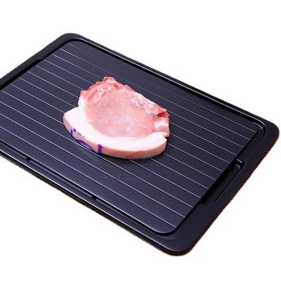 China Stocked Quick Defrost Meat Tray Plate Defrosting Thawing Boards With Drip Tray for sale