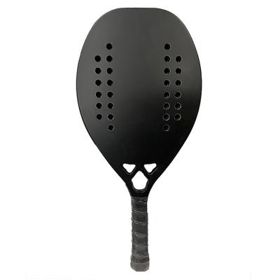 China Custom Hot Selling Printing Paddle Racket Beach Tennis Carbon 3K Non-Slip for sale