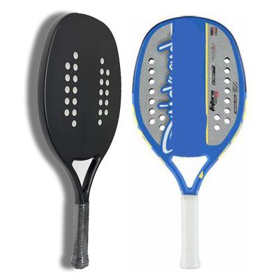 China Custom Hot Sales Carbon Fiber 3k 12k 18k Racchette Carbon Fiber Beach Tennis Racket Paddle for sale