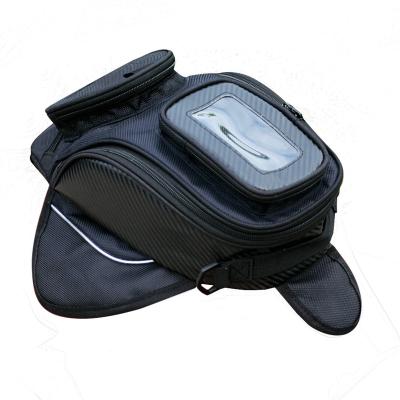 China Universal Polyester Motorcycle Tank Bag Motorbike Saddle Bag Strong Magnetic Bag for sale