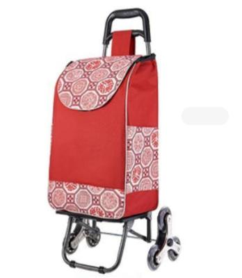 China Detachable Stock Market Trolley Shopping Trolley Foldable Shopping Bag for sale