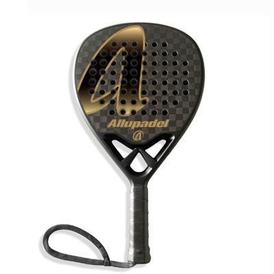 China High Quality Custom Carbon Fiber Printing Padel Tennis Paddle Racket for sale